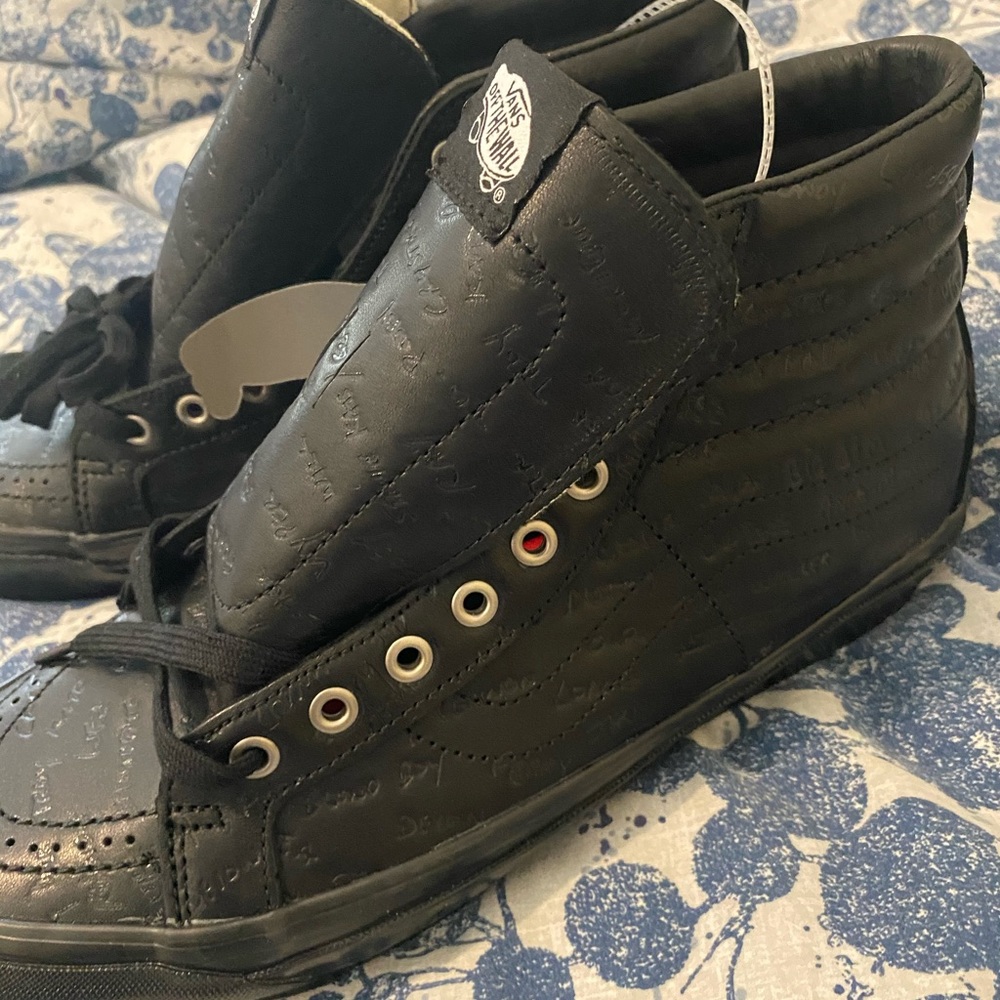 Vans Og Sk8 Hi Lx Jim Goldberg Black Leather 10